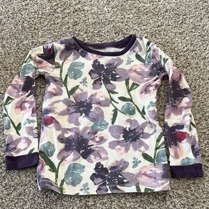 Burt’s Bees Girls Pajamas (4T) long sleeve, pants organic cotton